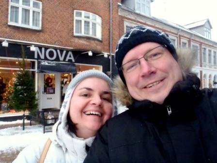 Wir beide in Hj&oslash;rring 