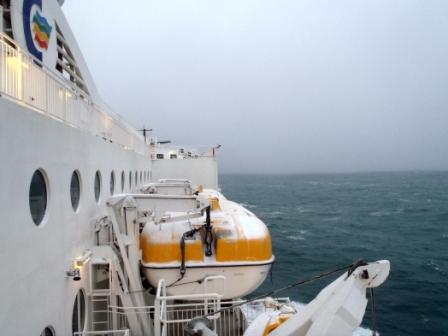 St&uuml;rmische &Uuml;berfahrt